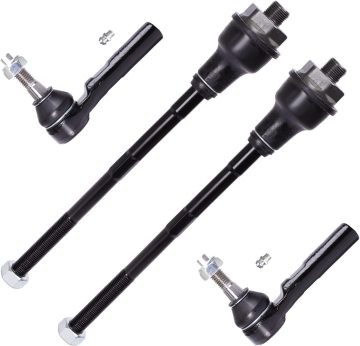 4pcs Tir Rod Ends Substituição para modelos Chevy GMC 2001-2010