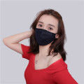 Ny design broderad imitation Silk Mask Paljetter