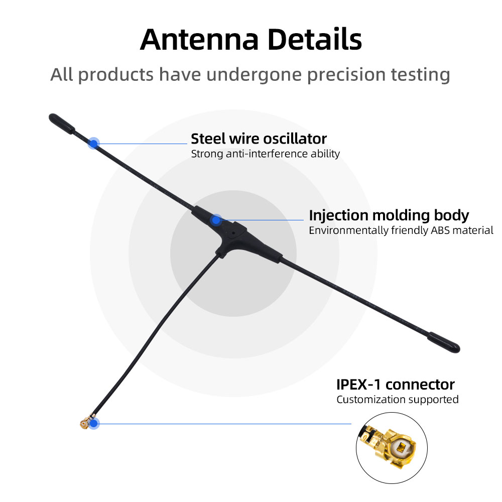 915 MHz T-shaped drone antenna 5