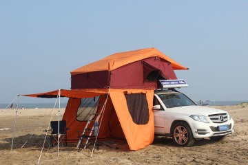 Auto Part Mildew Proof Aluminum-Alloy Body Contruction Tent Price, Car Roof Tent for Car Camping