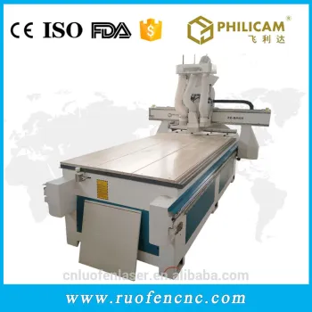 cnc drilling machinery wood router with boring head