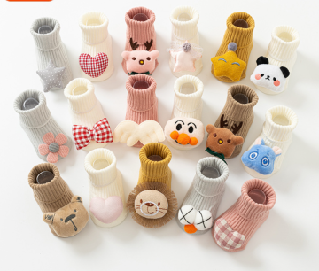 Socks & Leg Warme Baby Socks Floor Non-slip Cotton Cartoon Doll Socks Baby Toddlers'shoes And Socks Baby Girl Baby Boy Soft Sock