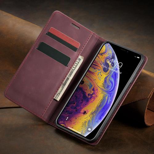 Genuine Leather Shockproof Mobile Cases iPhoneXR Covers