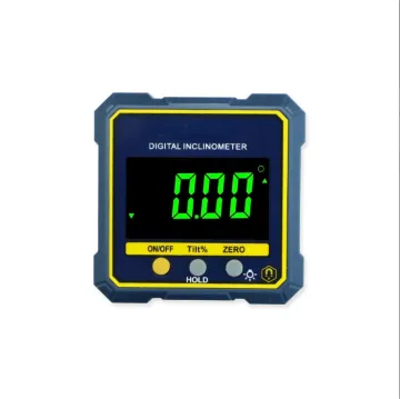High precision digital display inclinometer single side