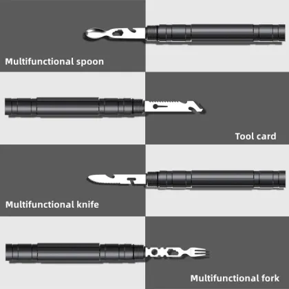 Multifunctional Climbing Stick Outdoor Self-defense Stick