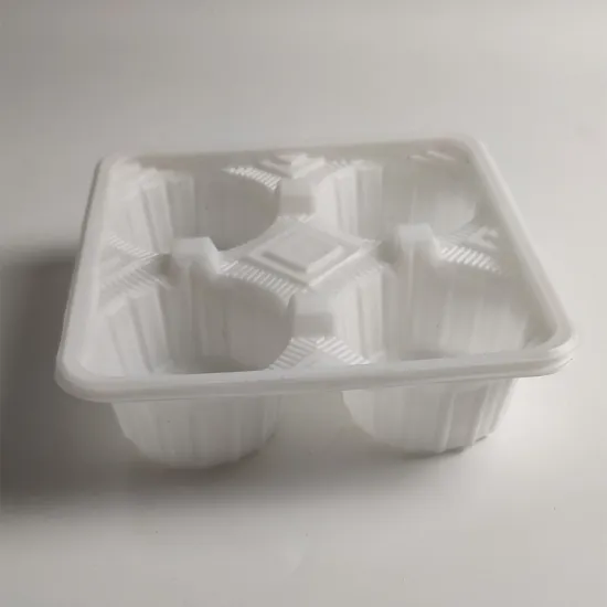 Durable White Polypropylene Blister Tray