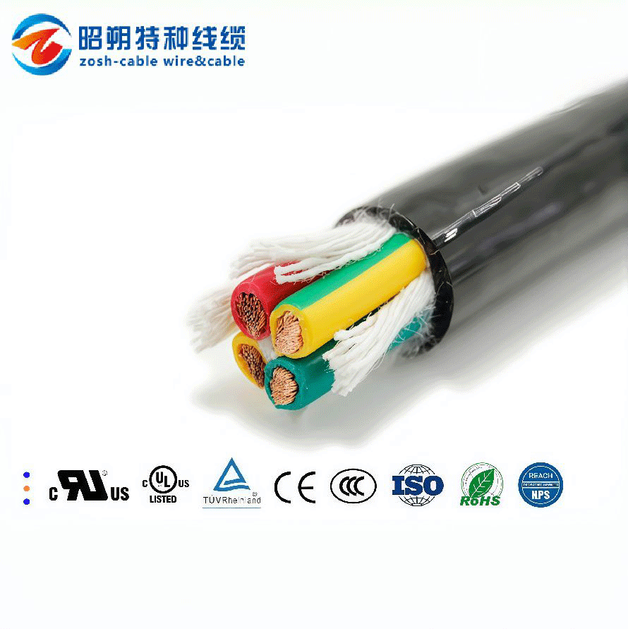 Câble de commande spécifique robot gainé PUR