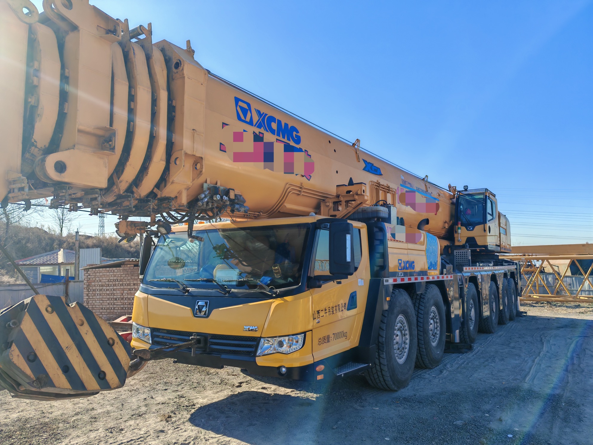 the overall apperance of xca460 all terrain crane the overall apperance of xca460 all terrain crane