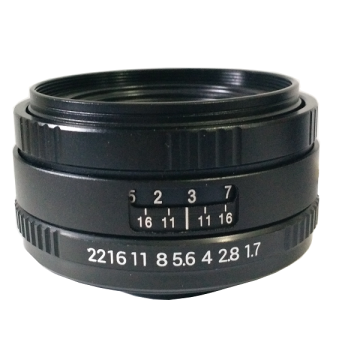 Fuzhou Siaon 50mm F mount color sorter lens SA-5017LF machine vision lens