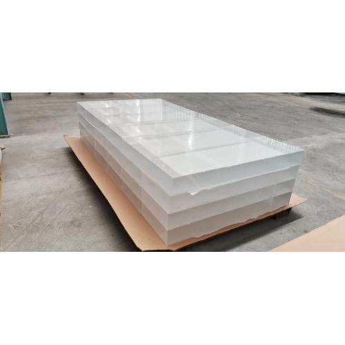 Supply Plate Plexiglass Plate Hög transparent plexiglas