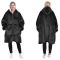 sherpa wearable blanket hoodie oversized sweatshirt blanket