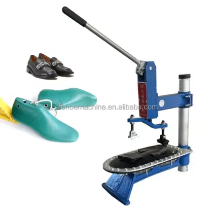 Small Simple Workshop Manual Sport Shoes Sole Press Attaching Machine for Sole Repair