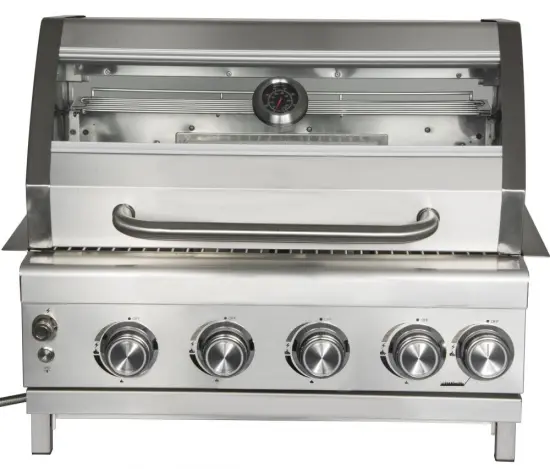 4 Burner Stainless Steel Built In Gas Grill