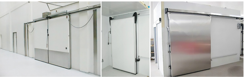 Cold storage sliding door