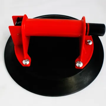 Professional Heavy Duty Vacuum Suction Cup Lifter with Plastic Handle: Ideal for Lifting Granite and Glass