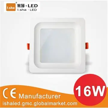 155x155mm best sale led panel acrylic diffuser 16w led panel light