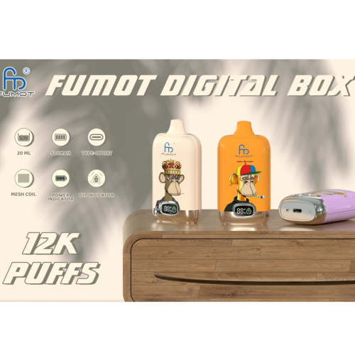 Origina FUMOT Digital Box12000 Puff Best Seling Vape