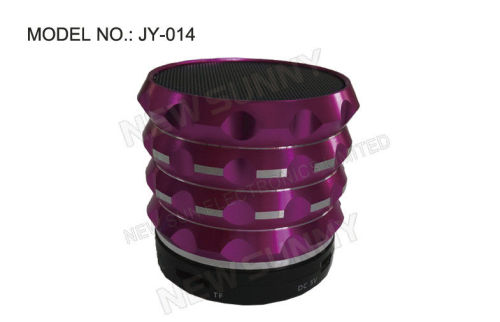 Cell Phone Rechargeable Aluminum Bluetooth Speaker With Micro Sd