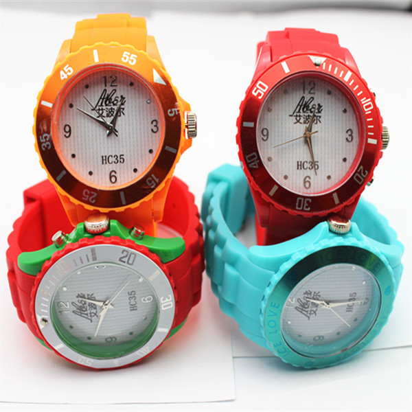 silicone calendar new design watch