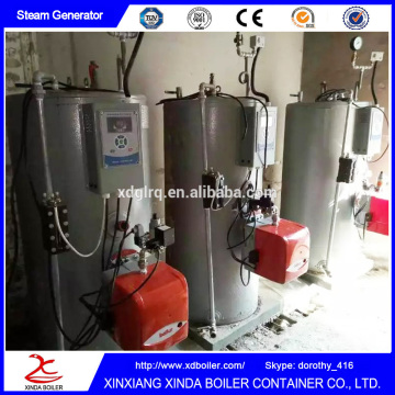 Vertical Small 100kg Gas or Oil fired Steam Generator with Automatic PLC Control System
