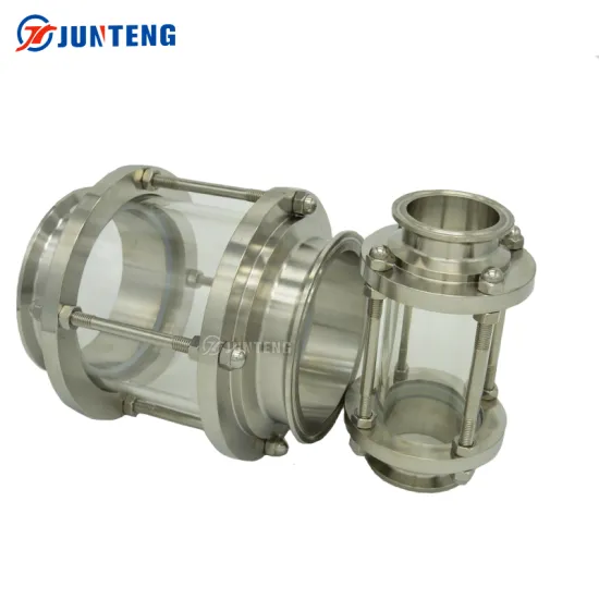 Hot Sale: Hygienic Stainless Steel Tubular Straight Line Tri Clamp Tube Sight Glass Pipe Fittings - Types 304 & 316