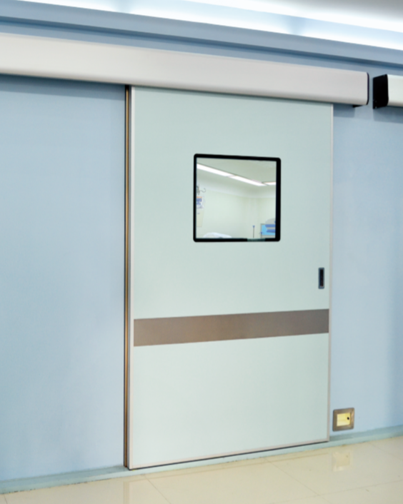 Hospital door system hermetic sliding door