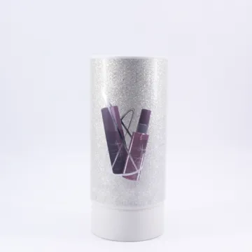 Elegant Round Paper Cosmetic Tube for Gift Packaging