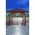 Chinese Style Antique Aluminum Outdoor Quadrangle Gazebo