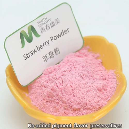 Fruit and Vegetable Powder 100% Natural Strawberry Powder Competitive Price Factory