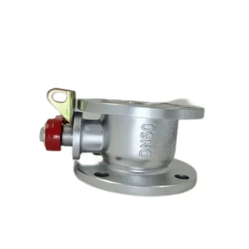 DN150 Round Flange Ball Valve for Sanitation Sprinklers and Suction/Sewage Trucks