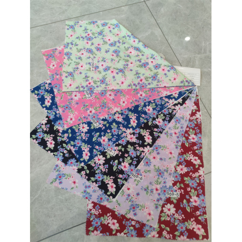 50*50 Viscose Twill Print Fabric For Dress