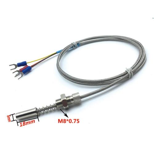 PT100 End-Face Thermocouple Temperature Sensor