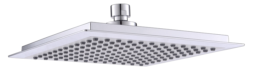 Square Abs Plastic Rain Shower Head