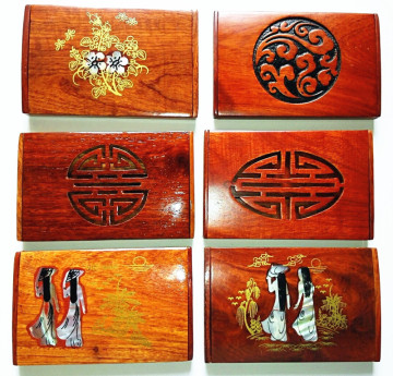 Hot-Selling Wooden Business Card Holder Cases