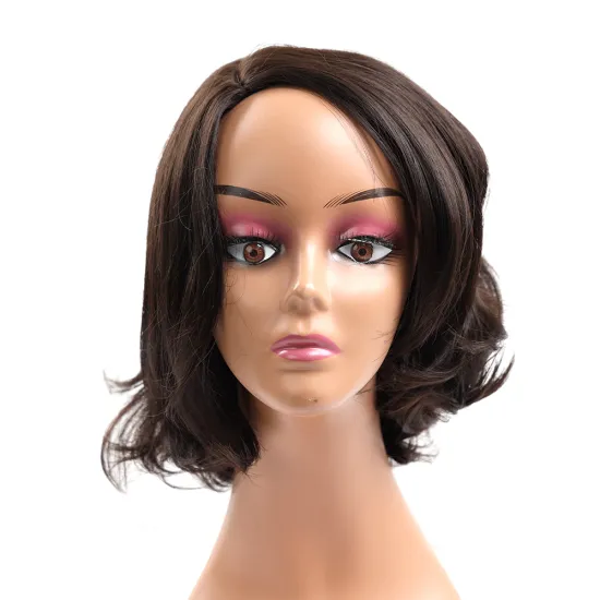 Natural Wave Pixie hair Wig For Women Synthetic Afro Kinky Curly Short Bob Wig Colored Curly Side Part Hair Bob Wig