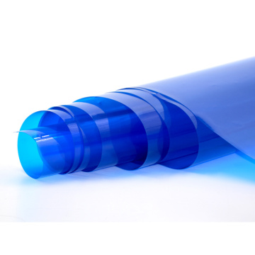 Ökoged transparent Blue Premium Quality Printing PVC Roll Filmdrucke