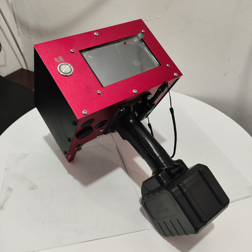 Máquina de marcação de ponto de bateria de 120x30mm de lítio