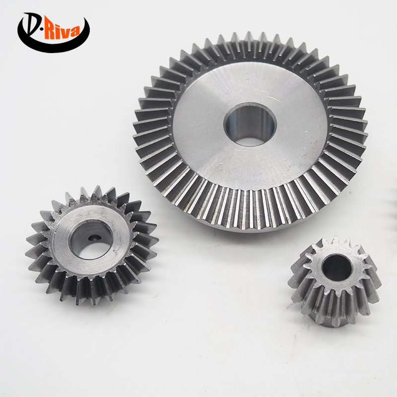 Differential Gear Components: CNC Machined Steel Crown Wheels and Straight Bevel Gears