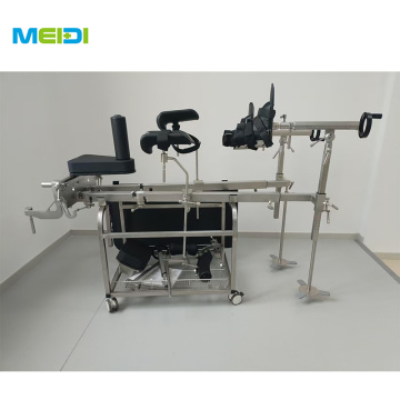 Adjustable Orthopedic Traction Hospital Bed with Integrated Physical Therapy Features