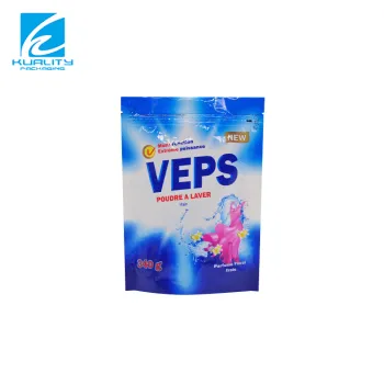 Wholesale Custom Printed Laminated Plastic Stand-Up Pouch for Washing Powder