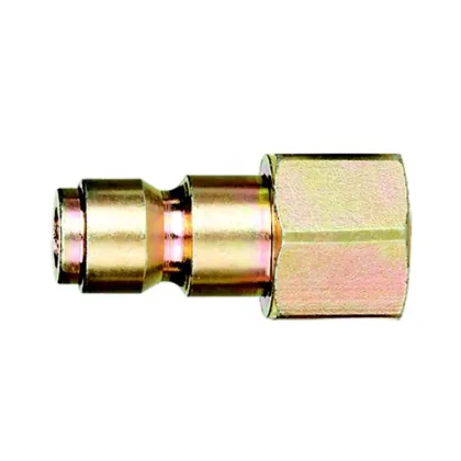 Orion Angle Quick Coupling for Air Tube Fittings: Sizes 1/4", "3/8", "1/2" and DN