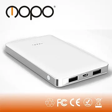 portable mobile charger,8000mAh external battery