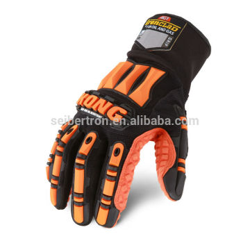 Ironclad kong SLIP AND OIL RESISTANT High Visibility maximum grip Safety gloves Impact gloves protection gloves