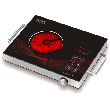 2200W Electric Stove: Infrared Hot Plates & Multifunction Digital Burner Induction Cooktop