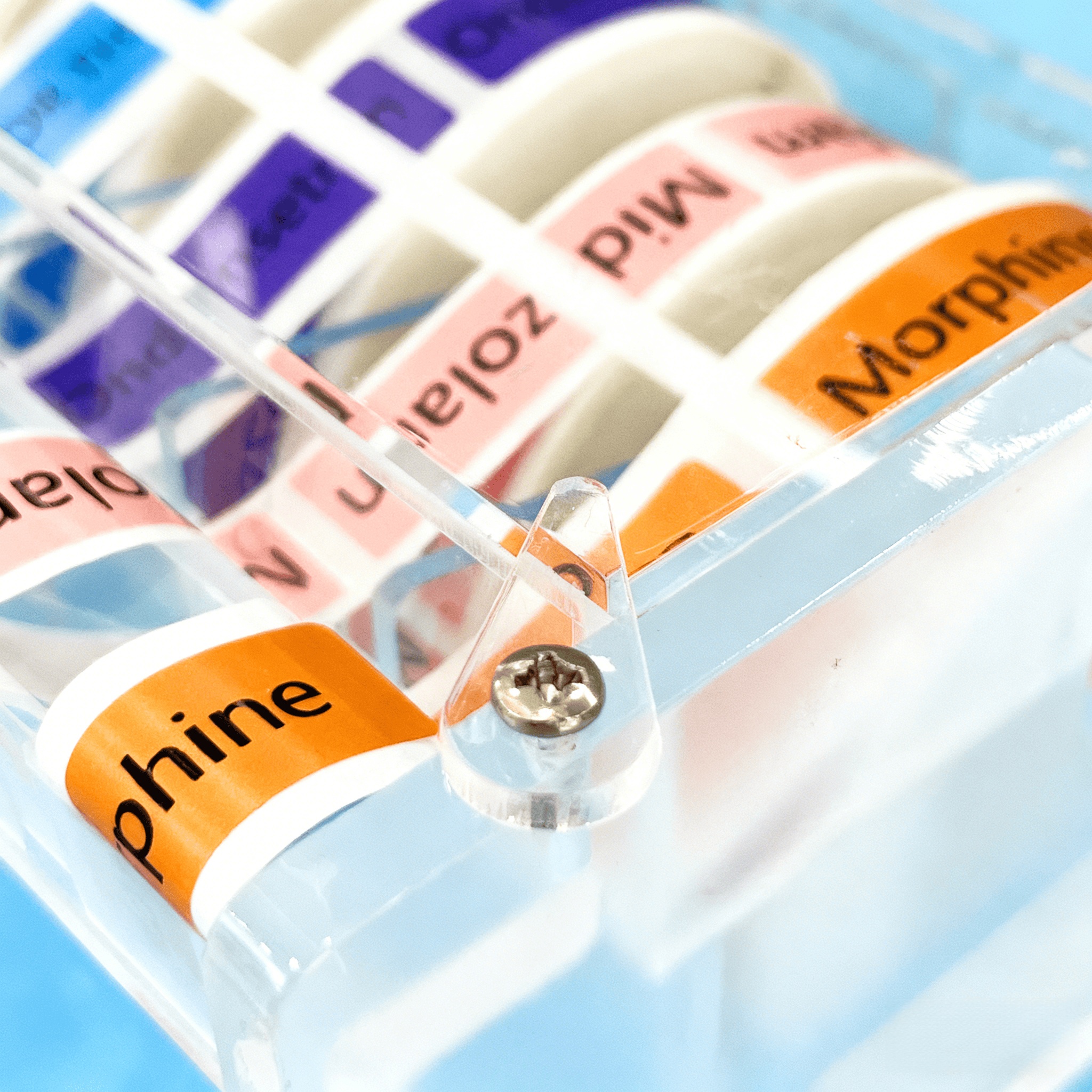 Acrylic Label Dispenser