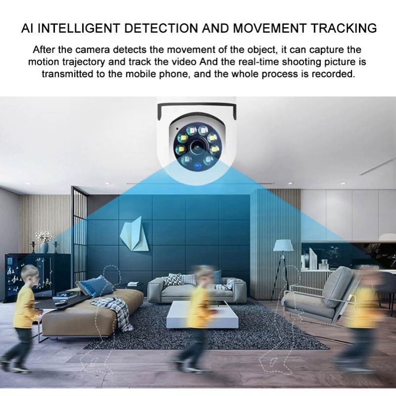 Intelligence PTZ CCTV Camera For Home Security