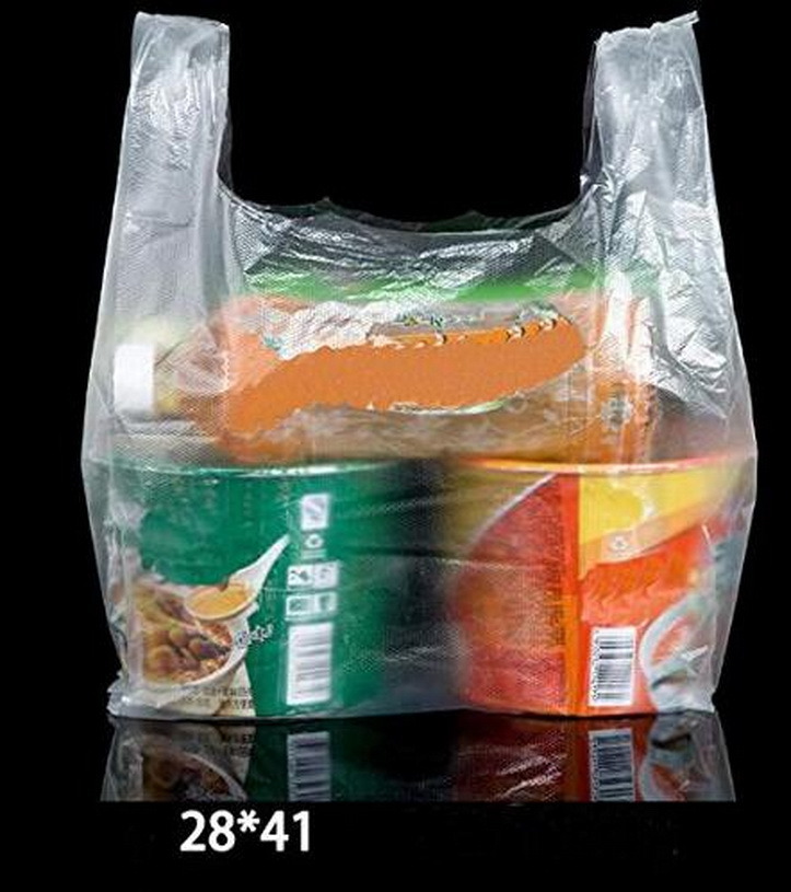 Biodegradable Plastic Packaging Vest Carrier Bags Suitable for Supermarkets, Stores and Home, OEM Orders are Accepted