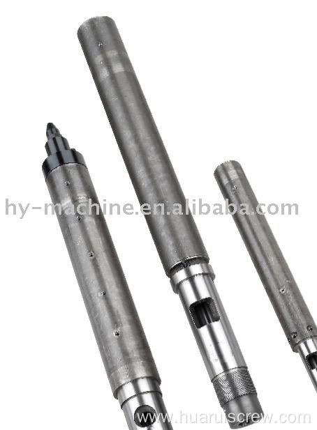 Screw and barrel accessories for extruder machine