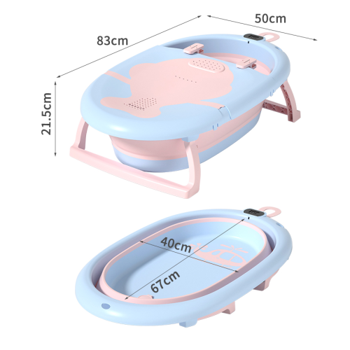 Baby Collapsible Infant Tub Foldable Bath Tub