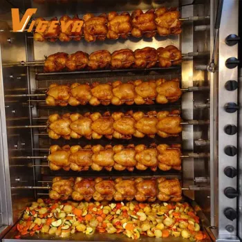 Stainless Steel Gas Grill Machine for Roast Chicken
